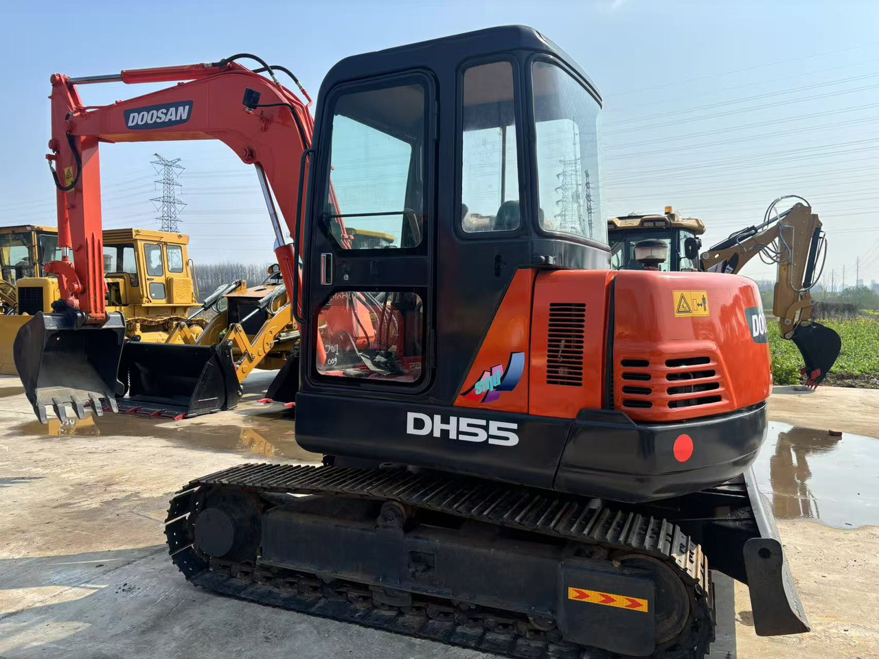 Doosan DH55 - Minibagger: das Bild 1 Doosan DH55 - Minibagger: das Bild 1