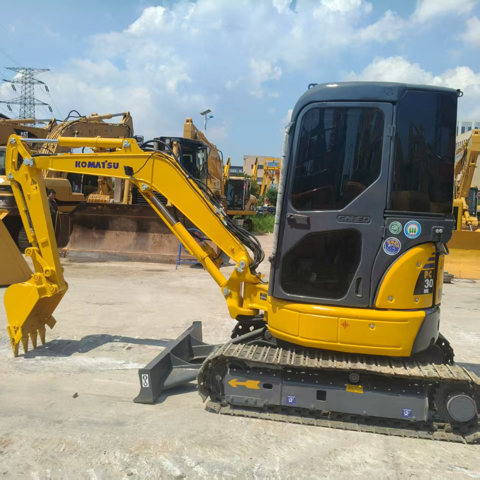 Minibagger KOMATSU PC30: das Bild 7