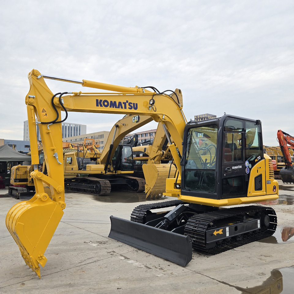 KOMATSU PC70-8 - Minibagger: das Bild 5 KOMATSU PC70-8 - Minibagger: das Bild 5