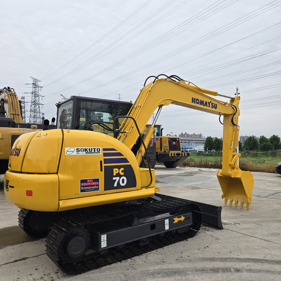 KOMATSU PC70-8 - Minibagger: das Bild 1 KOMATSU PC70-8 - Minibagger: das Bild 1