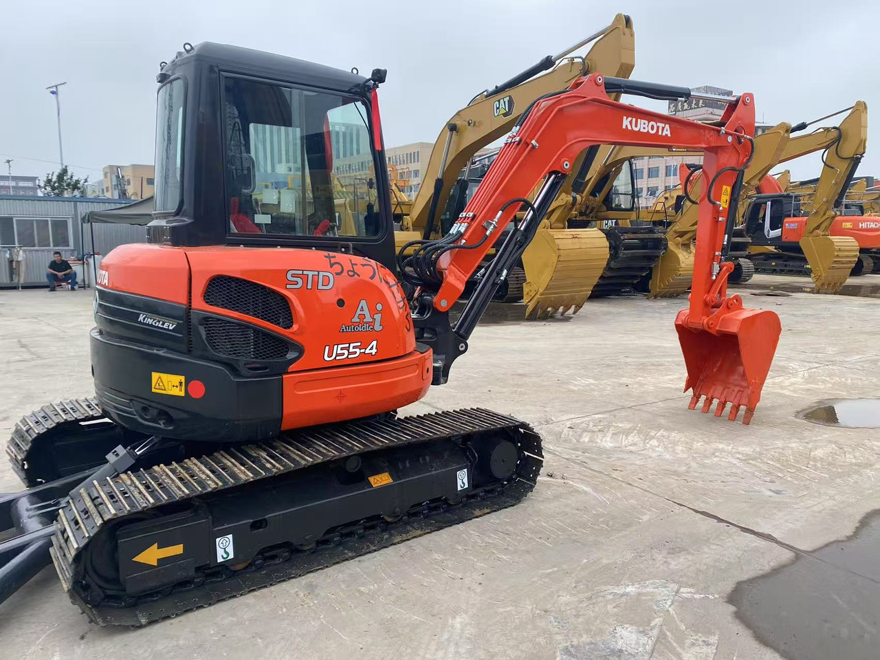 KUBOTA U55-4 - Minibagger: das Bild 1 KUBOTA U55-4 - Minibagger: das Bild 1