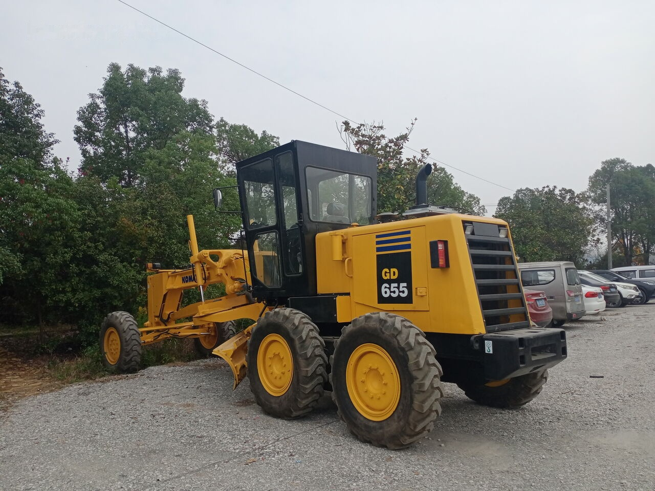 Komatsu GD655 - Grader: das Bild 2 Komatsu GD655 - Grader: das Bild 2