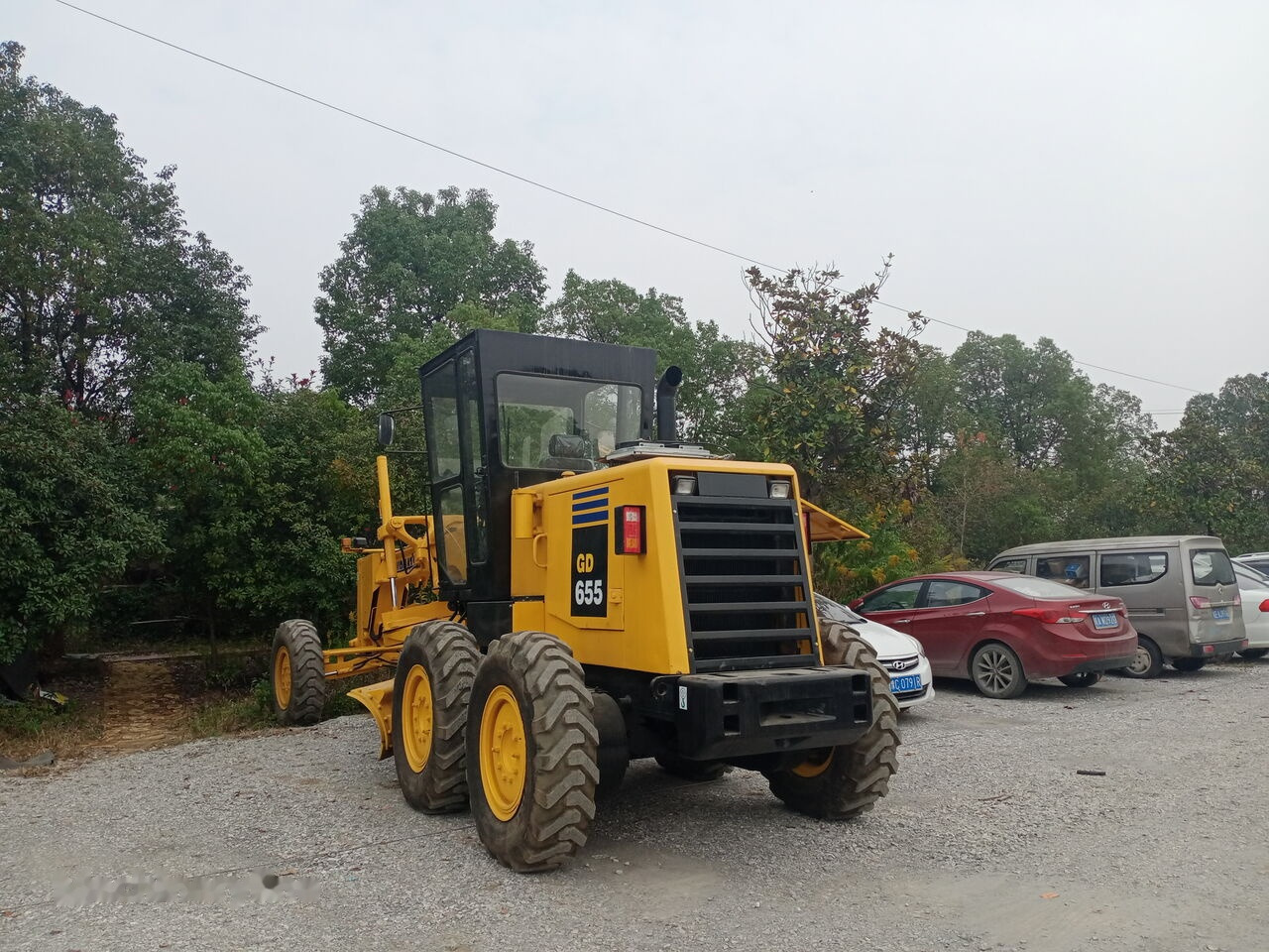Komatsu GD655 - Grader: das Bild 3 Komatsu GD655 - Grader: das Bild 3