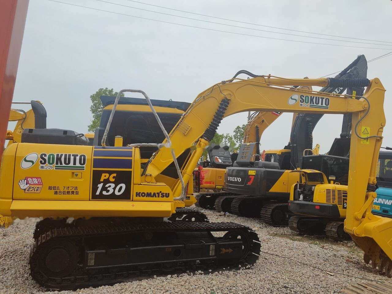 Komatsu PC130 - Kettenbagger: das Bild 2 Komatsu PC130 - Kettenbagger: das Bild 2