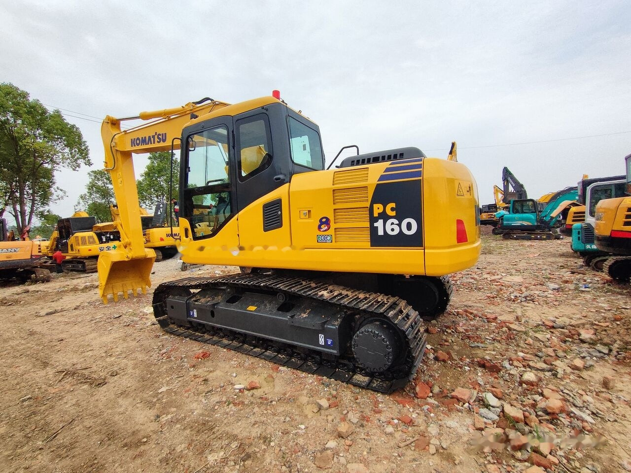 Komatsu PC160LC-7 - Kettenbagger: das Bild 2 Komatsu PC160LC-7 - Kettenbagger: das Bild 2