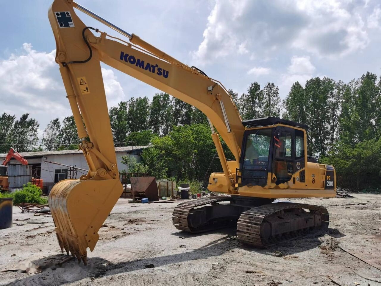 Komatsu PC200 - Kettenbagger: das Bild 1 Komatsu PC200 - Kettenbagger: das Bild 1