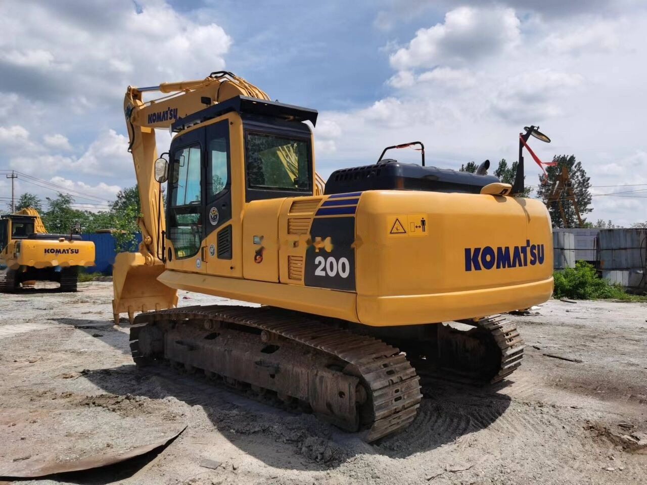 Komatsu PC200 - Kettenbagger: das Bild 2 Komatsu PC200 - Kettenbagger: das Bild 2