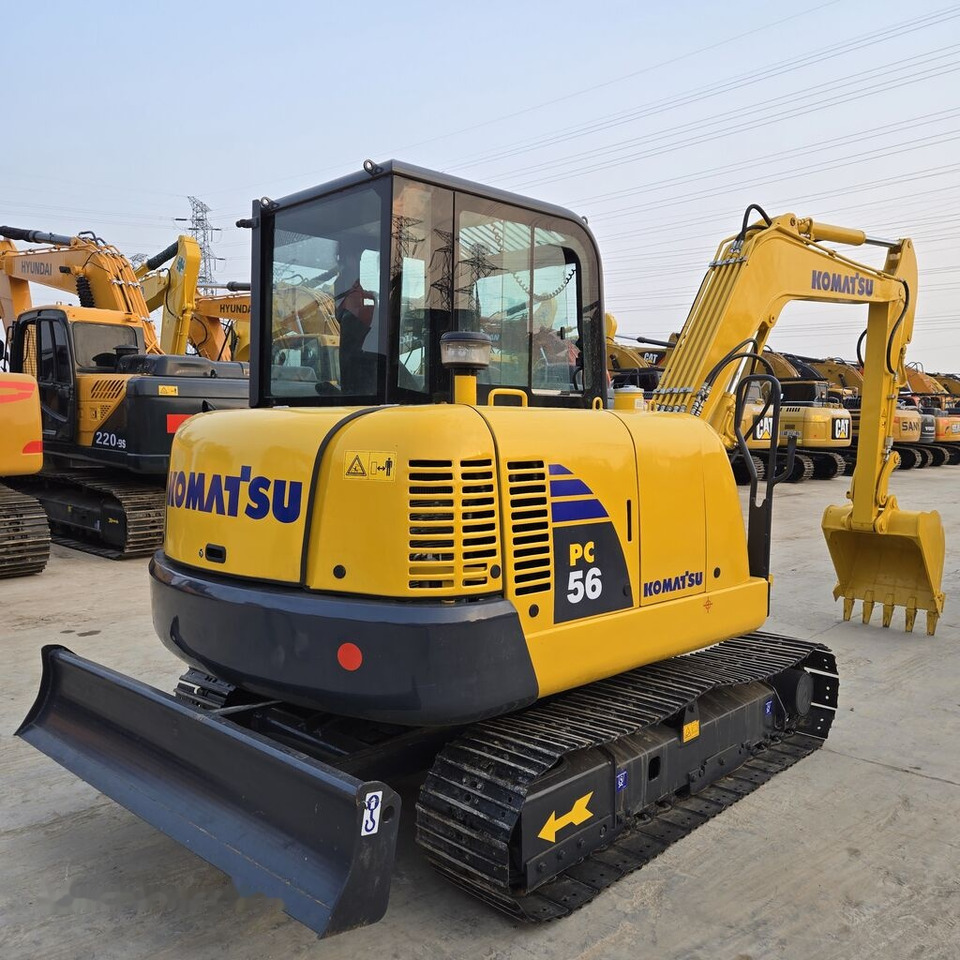 Komatsu PC56 - Minibagger: das Bild 3 Komatsu PC56 - Minibagger: das Bild 3