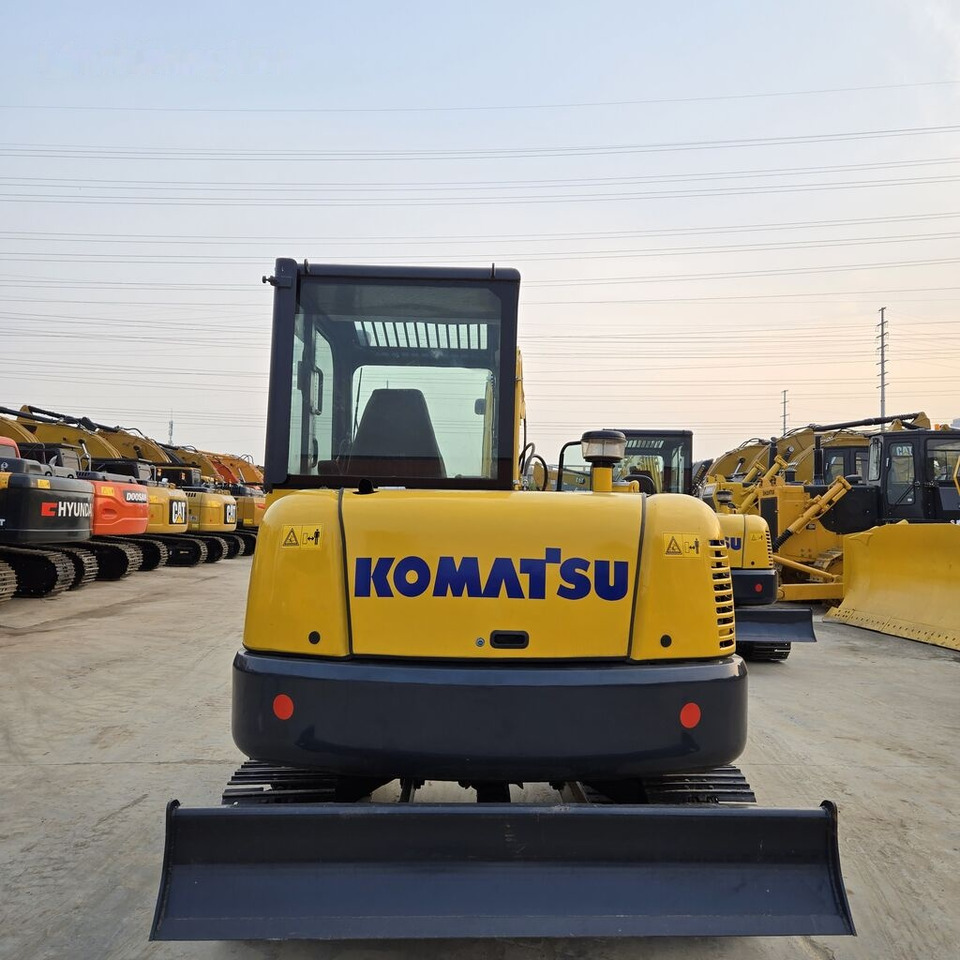 Komatsu PC56 - Minibagger: das Bild 5 Komatsu PC56 - Minibagger: das Bild 5