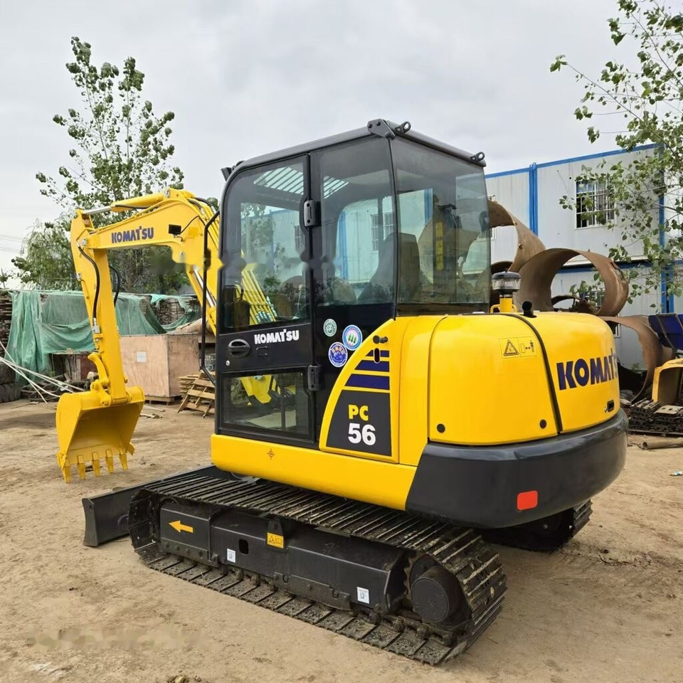 Komatsu PC56 - Minibagger: das Bild 1 Komatsu PC56 - Minibagger: das Bild 1