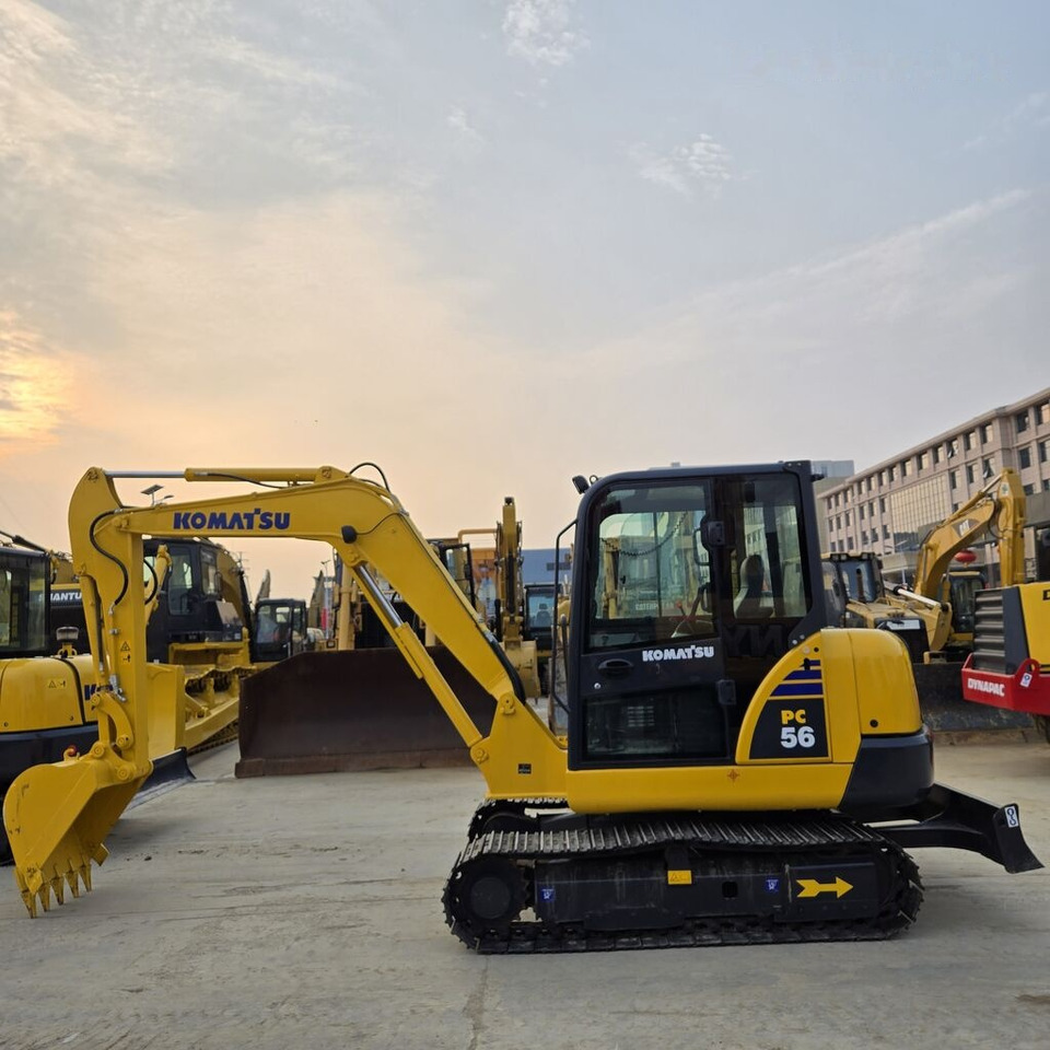 Komatsu PC56 - Minibagger: das Bild 4 Komatsu PC56 - Minibagger: das Bild 4