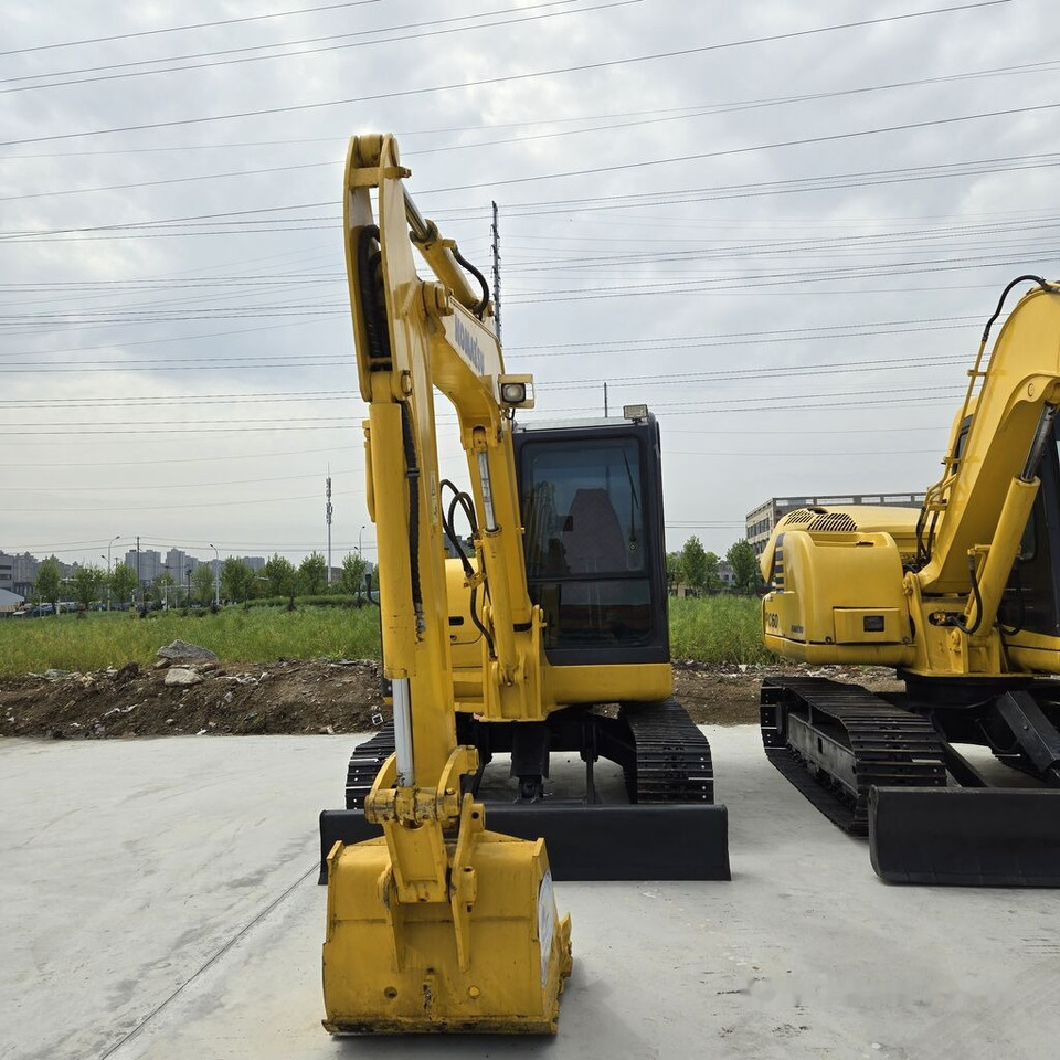 Komatsu PC56 - Minibagger: das Bild 2 Komatsu PC56 - Minibagger: das Bild 2