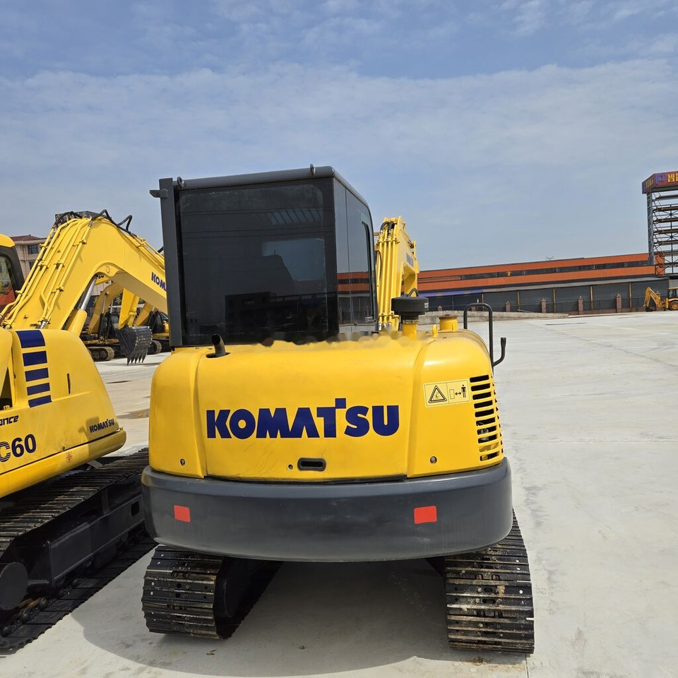 Komatsu PC56 - Minibagger: das Bild 1 Komatsu PC56 - Minibagger: das Bild 1