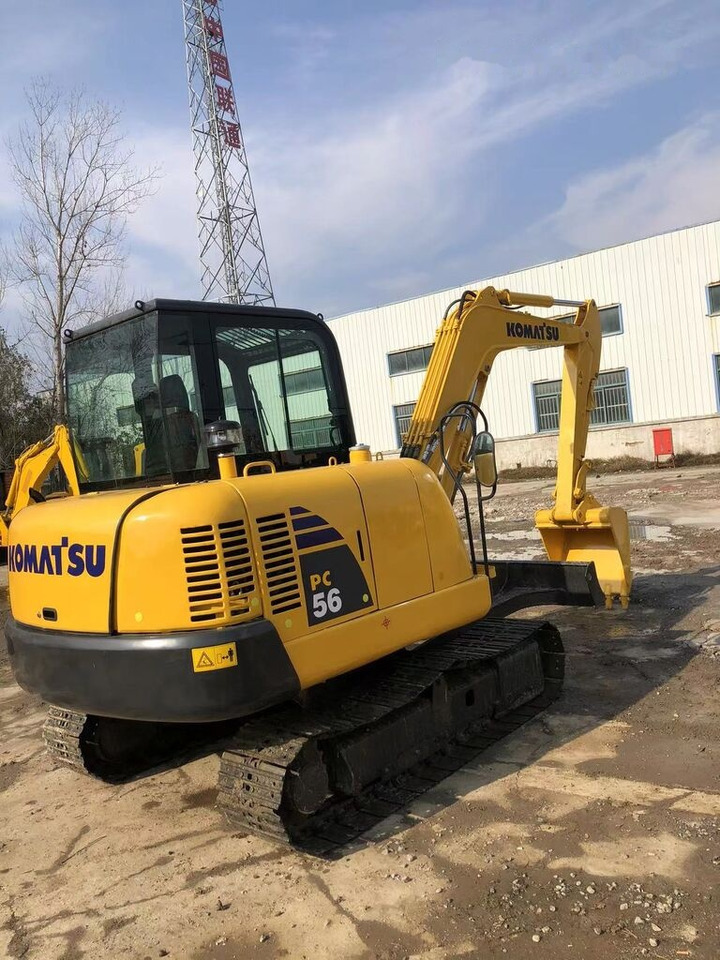Komatsu PC56 - Minibagger: das Bild 2 Komatsu PC56 - Minibagger: das Bild 2