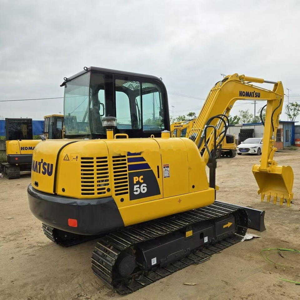 Komatsu PC56 - Minibagger: das Bild 2 Komatsu PC56 - Minibagger: das Bild 2