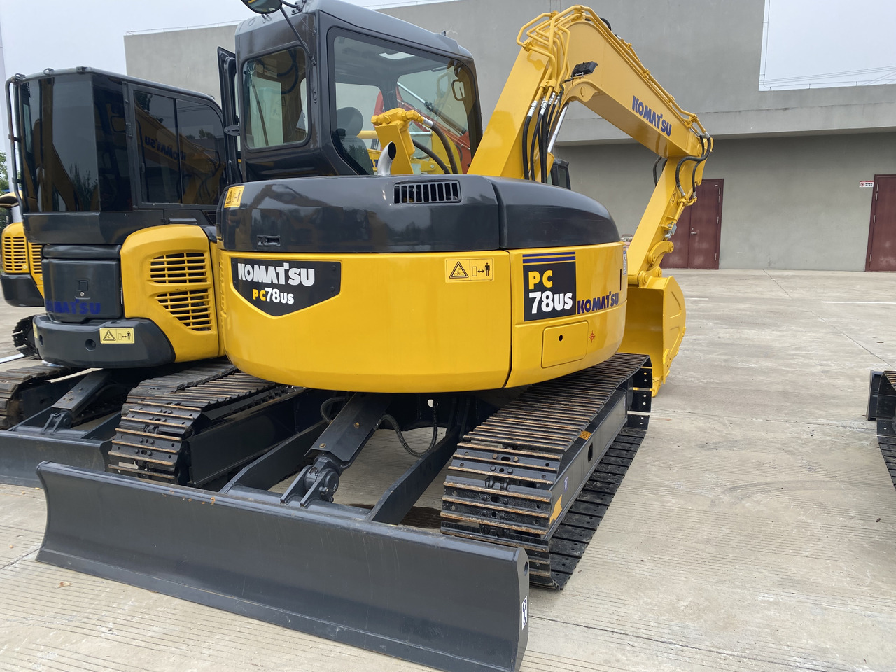 Komatsu PC78US - Minibagger: das Bild 2 Komatsu PC78US - Minibagger: das Bild 2
