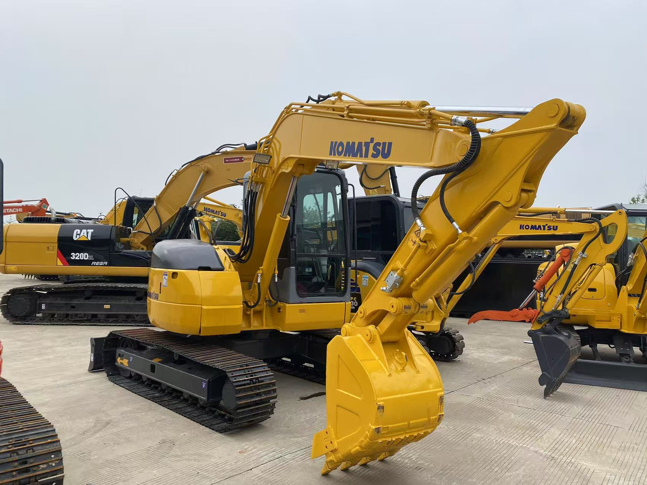 Komatsu PC78US - Minibagger: das Bild 4 Komatsu PC78US - Minibagger: das Bild 4