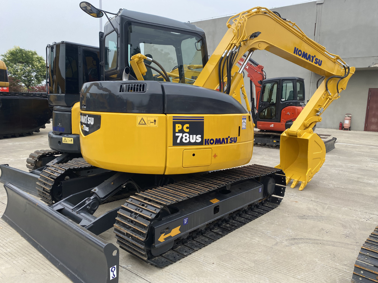 Komatsu PC78US - Minibagger: das Bild 1 Komatsu PC78US - Minibagger: das Bild 1