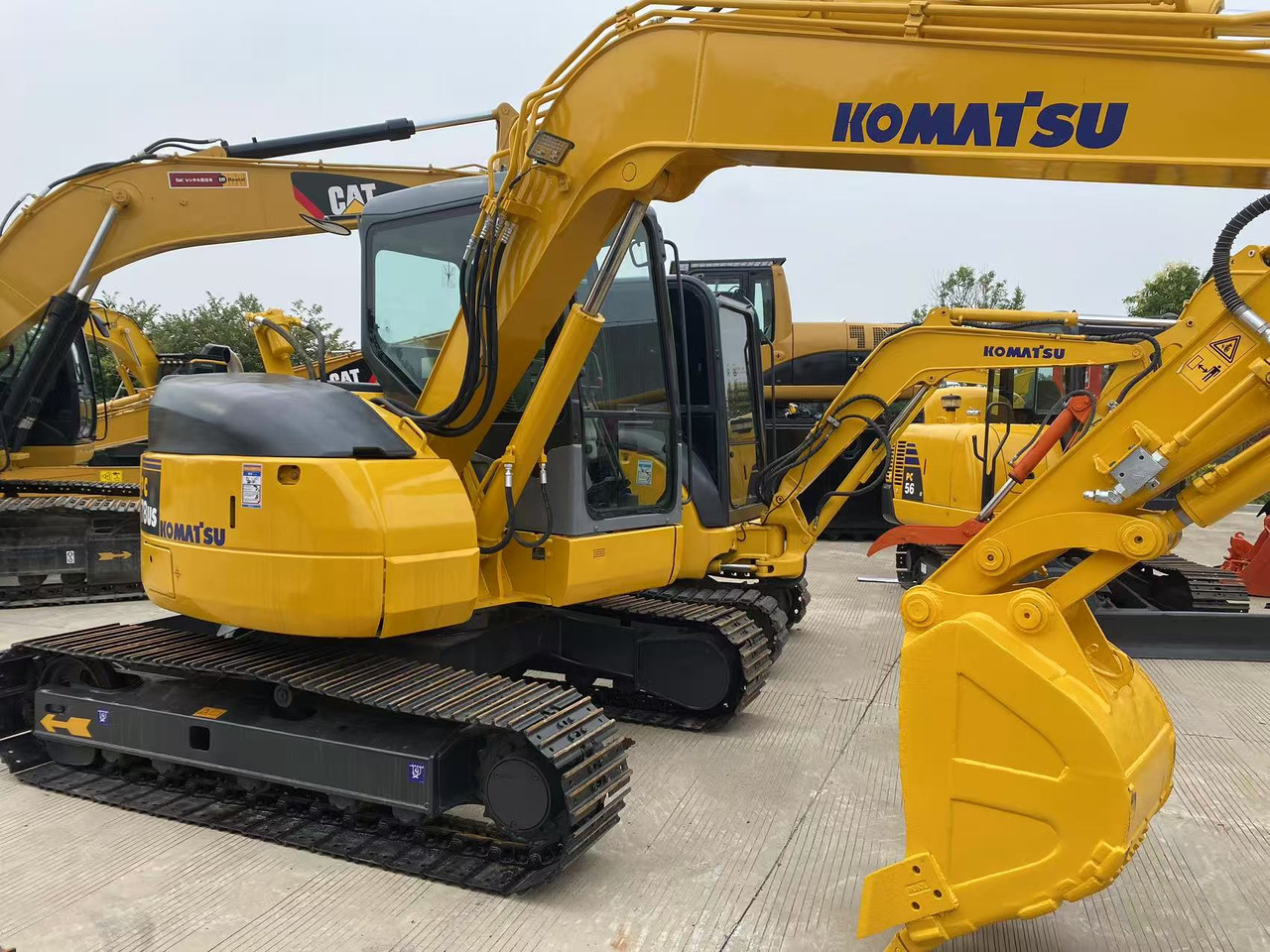 Komatsu PC78US - Minibagger: das Bild 3 Komatsu PC78US - Minibagger: das Bild 3