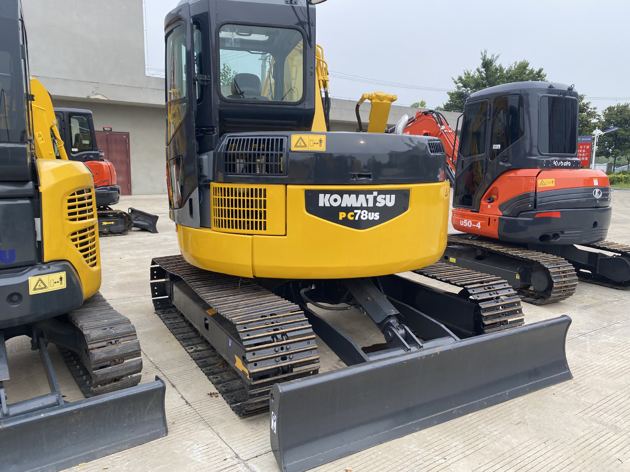 Komatsu PC78US - Minibagger: das Bild 4 Komatsu PC78US - Minibagger: das Bild 4