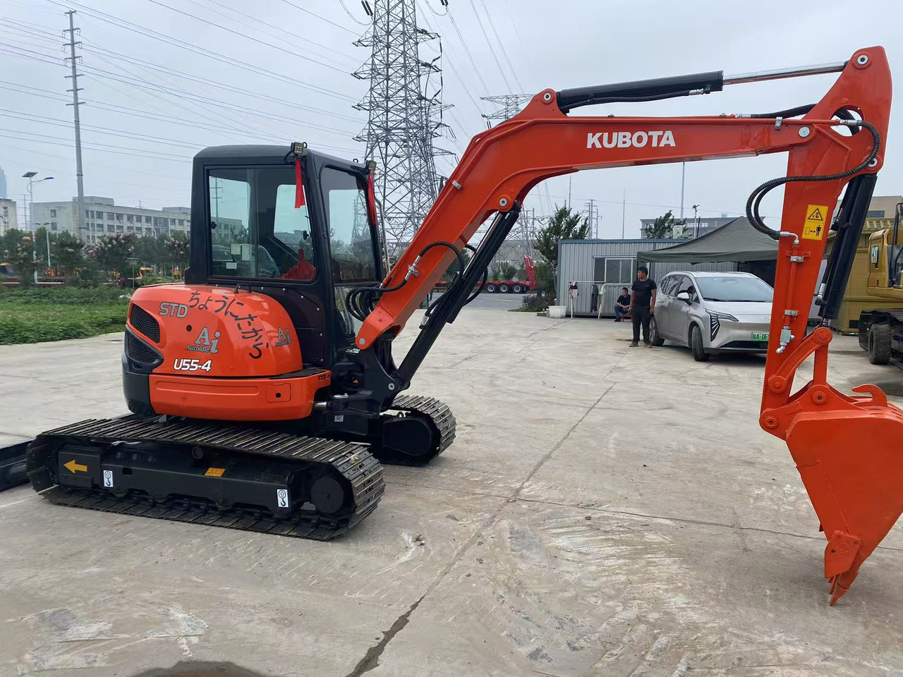 Minibagger Kubota U55-4: das Bild 9