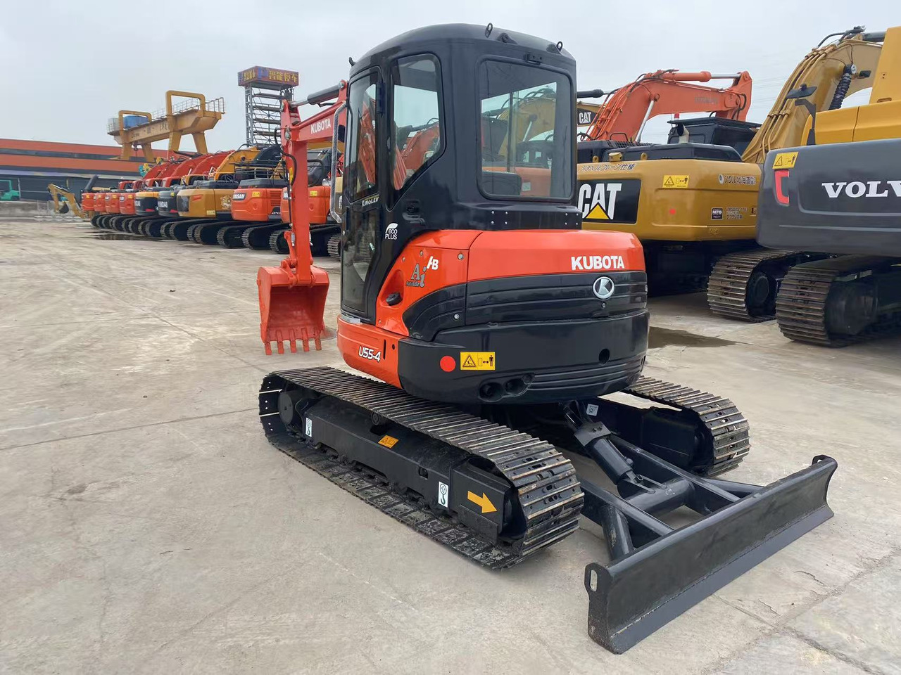 Minibagger Kubota U55-4: das Bild 6