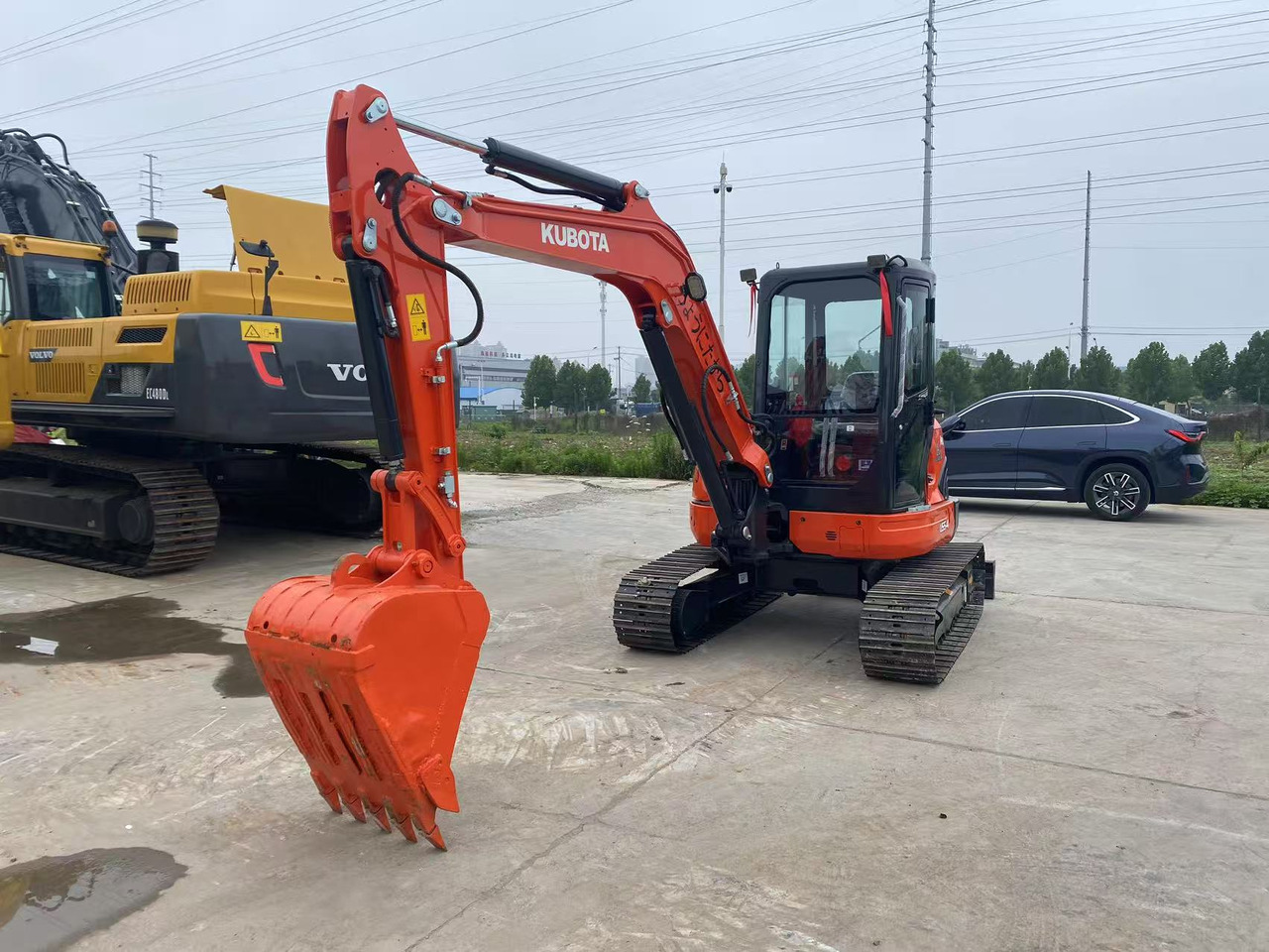 Kubota U55-4 - Minibagger: das Bild 4 Kubota U55-4 - Minibagger: das Bild 4