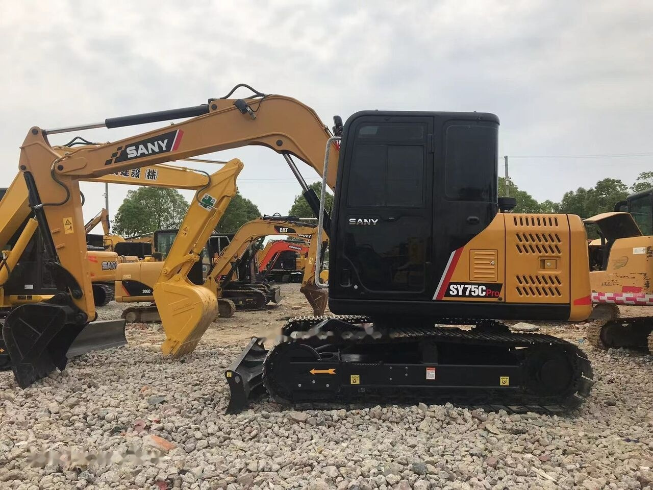 Sany SY75C - Minibagger: das Bild 1 Sany SY75C - Minibagger: das Bild 1