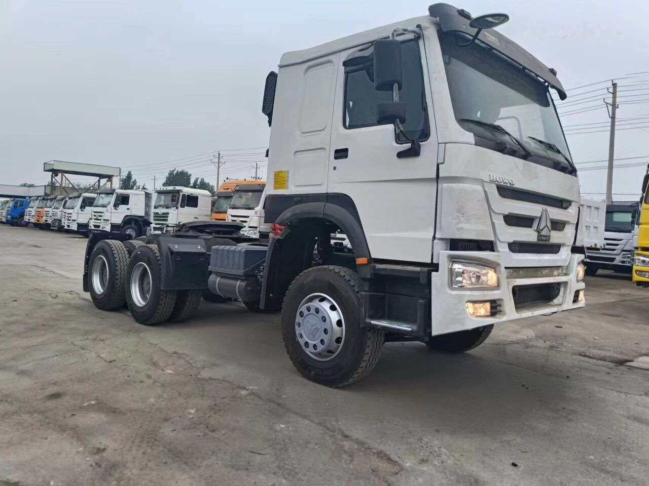 Sinotruk Howo 371 - Sattelzugmaschine: das Bild 5 Sinotruk Howo 371 - Sattelzugmaschine: das Bild 5