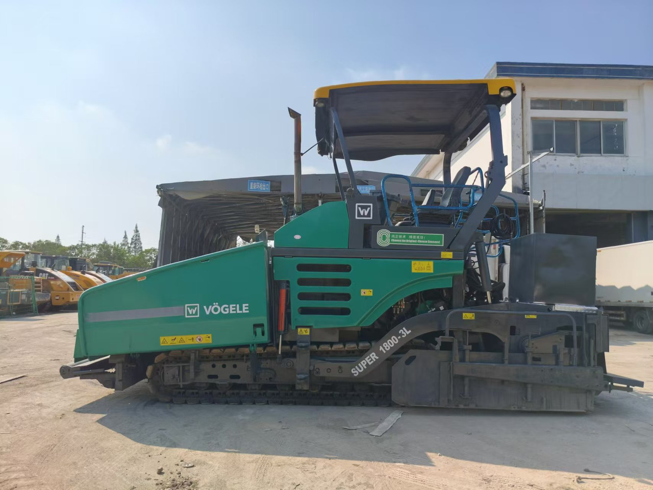 VOGELE 1800-3L - Asphaltfertiger/ Straßenfertiger: das Bild 5 VOGELE 1800-3L - Asphaltfertiger/ Straßenfertiger: das Bild 5