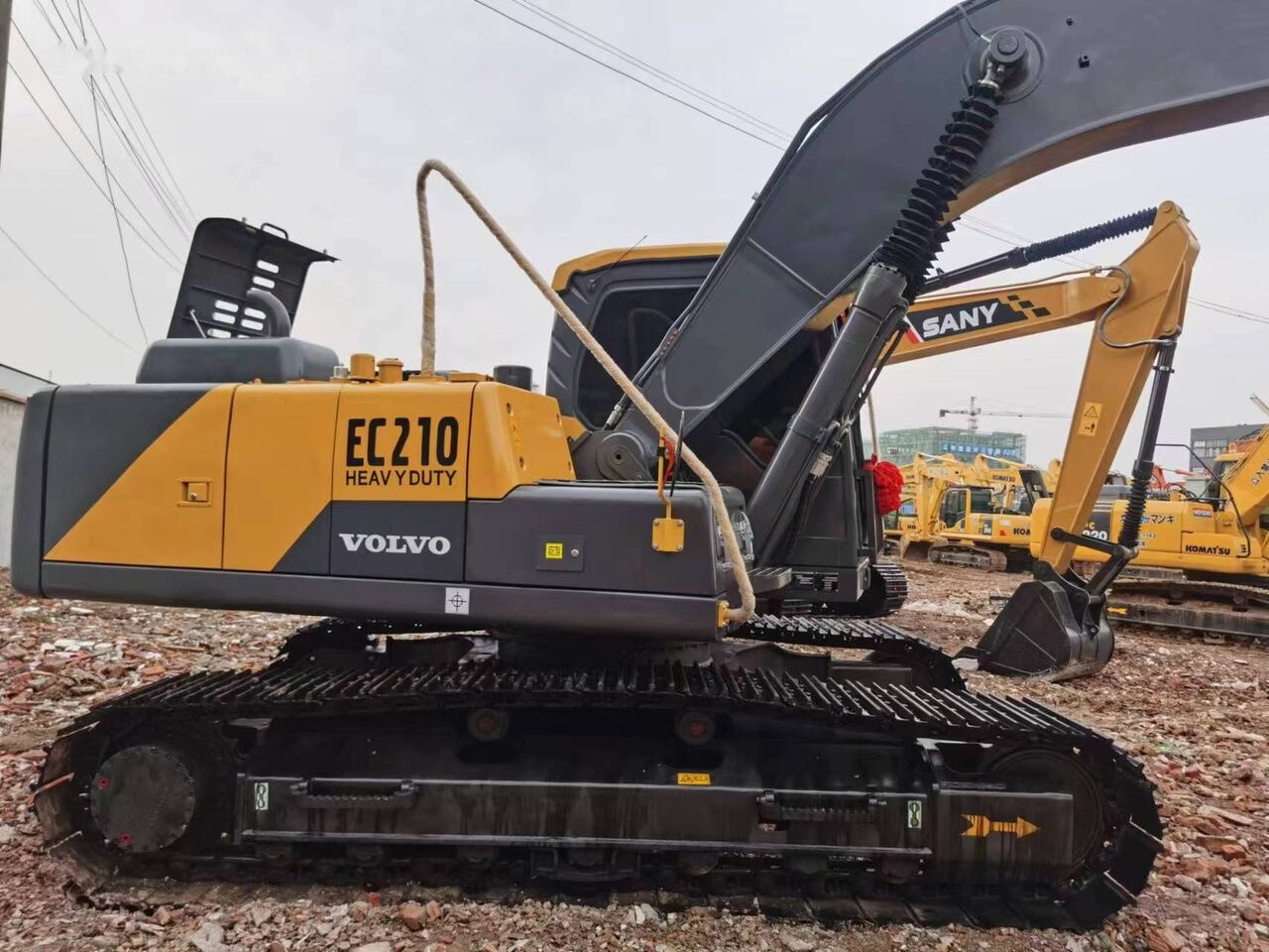 Volvo EC210 - Kettenbagger: das Bild 1 Volvo EC210 - Kettenbagger: das Bild 1