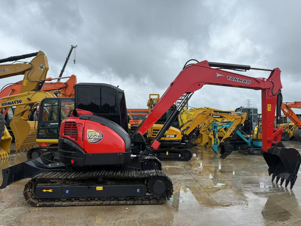 YANMAR VIO55 - Minibagger: das Bild 5 YANMAR VIO55 - Minibagger: das Bild 5