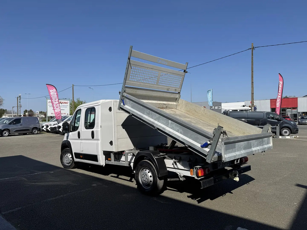 Kipper Transporter, Transporter mit Doppelkabine Opel Movano L4 3.5 MAXI 165CH BLUEHDI S&S: das Bild 8