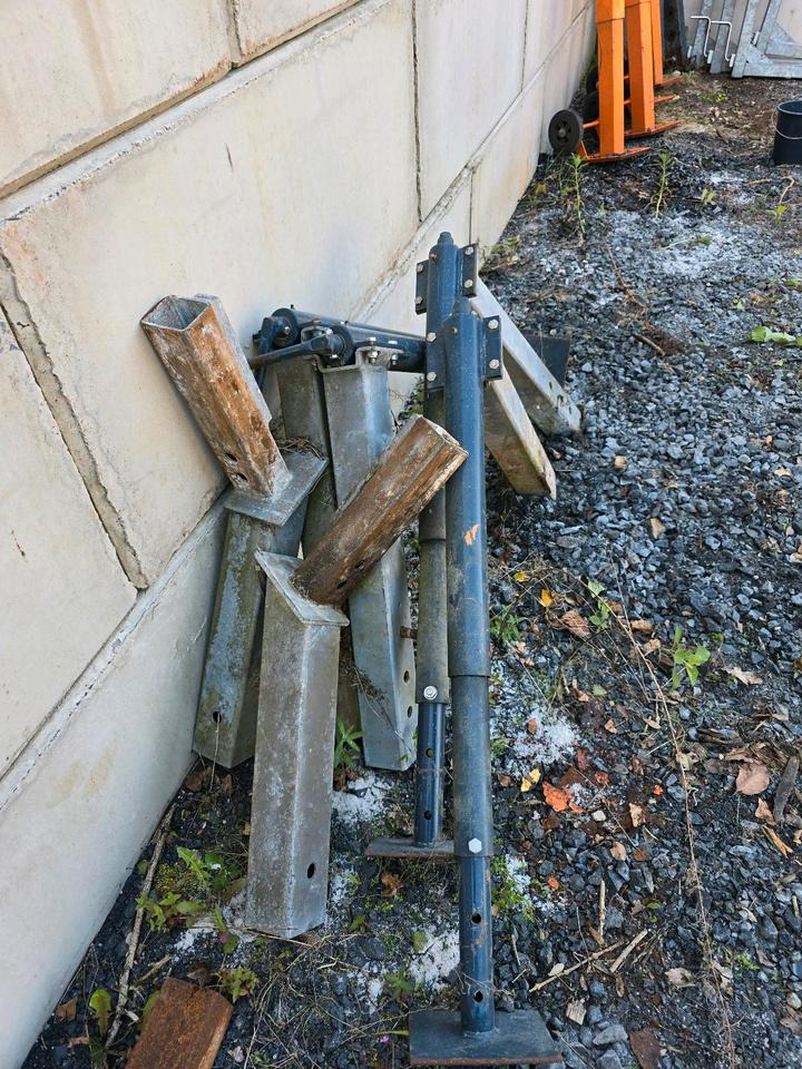 4x Stützen für Küpper-Weisser Salzstreuer Container Wohnkabine Schmidt Epoke Gmeiner Salzsilo Streuautomat Winterdienst - Salzstreuer: das Bild 3 4x Stützen für Küpper-Weisser Salzstreuer Container Wohnkabine Schmidt Epoke Gmeiner Salzsilo Streuautomat Winterdienst - Salzstreuer: das Bild 3