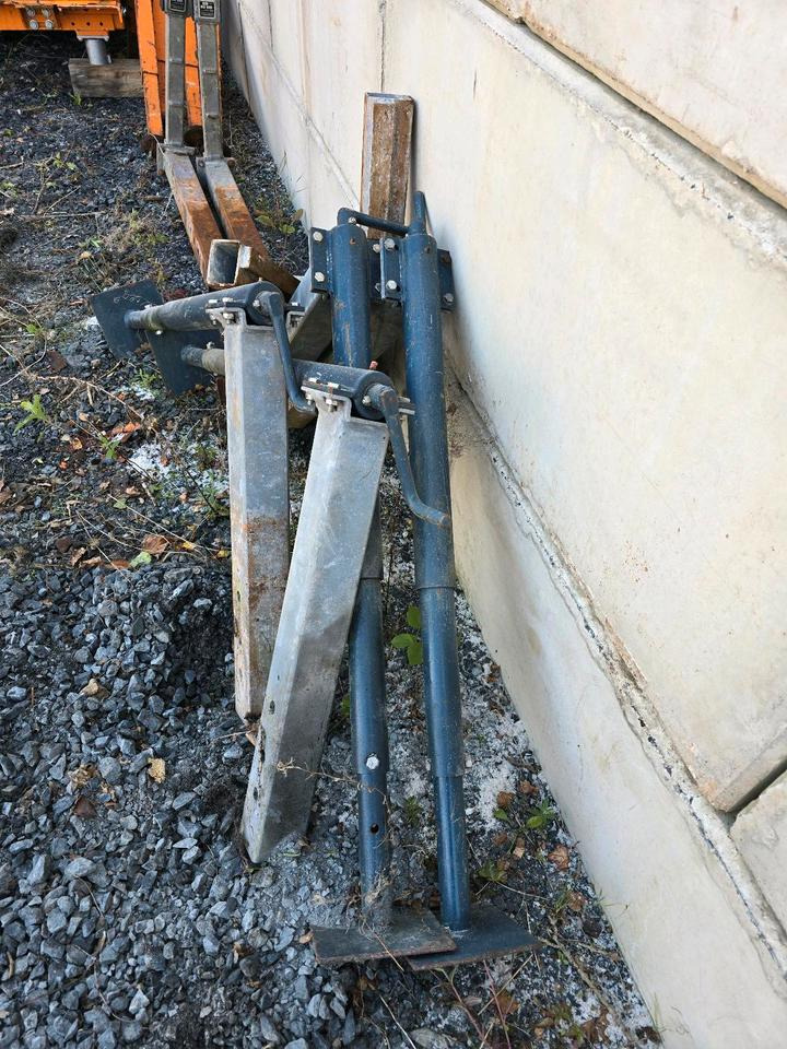 4x Stützen für Küpper-Weisser Salzstreuer Container Wohnkabine Schmidt Epoke Gmeiner Salzsilo Streuautomat Winterdienst - Salzstreuer: das Bild 2 4x Stützen für Küpper-Weisser Salzstreuer Container Wohnkabine Schmidt Epoke Gmeiner Salzsilo Streuautomat Winterdienst - Salzstreuer: das Bild 2