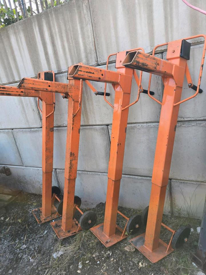 4x Stützen für Salzstreuer Container Wohnkabine Schmidt Epoke Gmeiner Salzsilo Streuautomat Winterdienst - Salzstreuer: das Bild 2 4x Stützen für Salzstreuer Container Wohnkabine Schmidt Epoke Gmeiner Salzsilo Streuautomat Winterdienst - Salzstreuer: das Bild 2