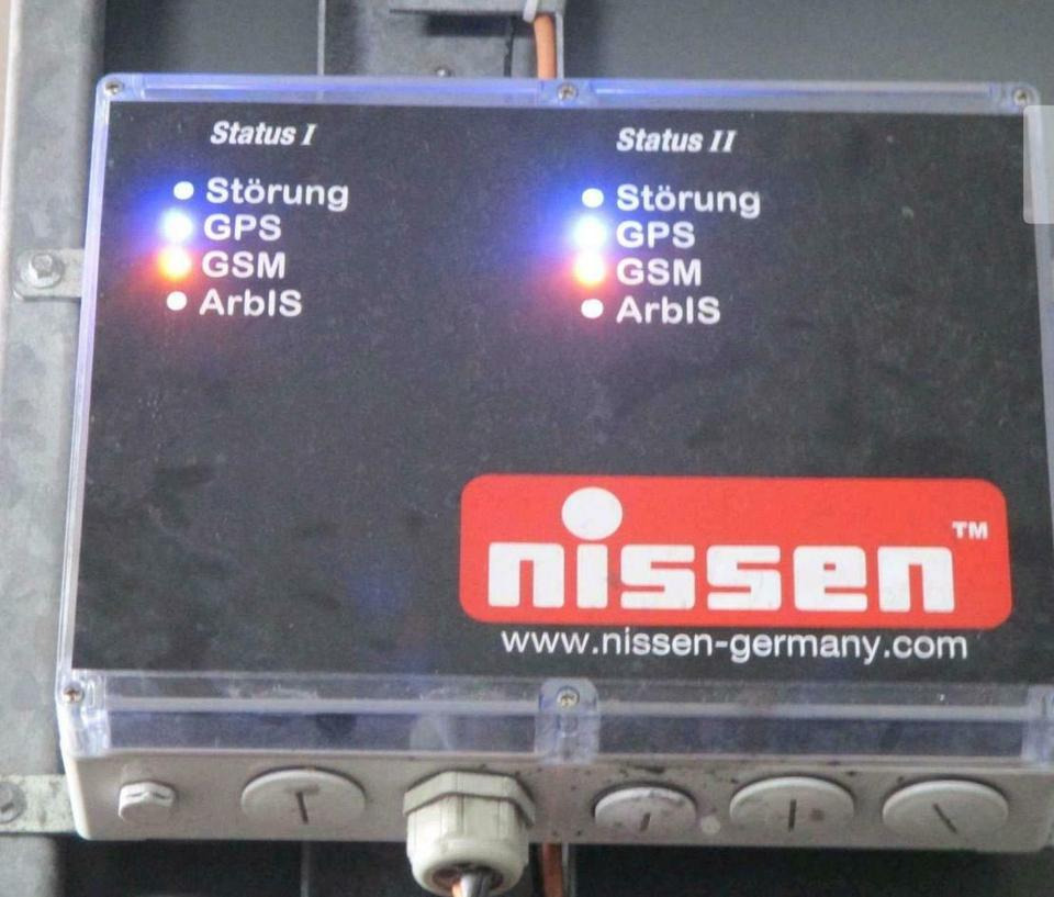 Anhänger Nissen Verkehrsleittafel Absperrtafel Verkehrsleitanhänger GPS: das Bild 6