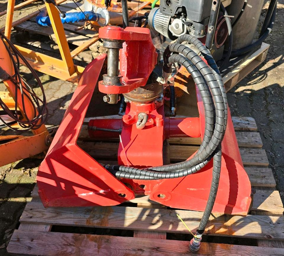 Kinshofer Zweischalengreifer Greifer für Palfinger PK 3700 A Kran Schaufel Greifer mit Drehservo - Zweischalengreifer: das Bild 2 Kinshofer Zweischalengreifer Greifer für Palfinger PK 3700 A Kran Schaufel Greifer mit Drehservo - Zweischalengreifer: das Bild 2