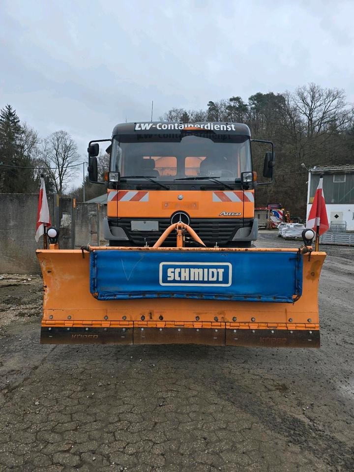 Mercedes-Benz Atego 1828 AK Absetzkipper Meiller Schmidt Schneepflug Küpper-Weisser Salzstreuer Allrad - Schneeräumfahrzeug: das Bild 5 Mercedes-Benz Atego 1828 AK Absetzkipper Meiller Schmidt Schneepflug Küpper-Weisser Salzstreuer Allrad - Schneeräumfahrzeug: das Bild 5