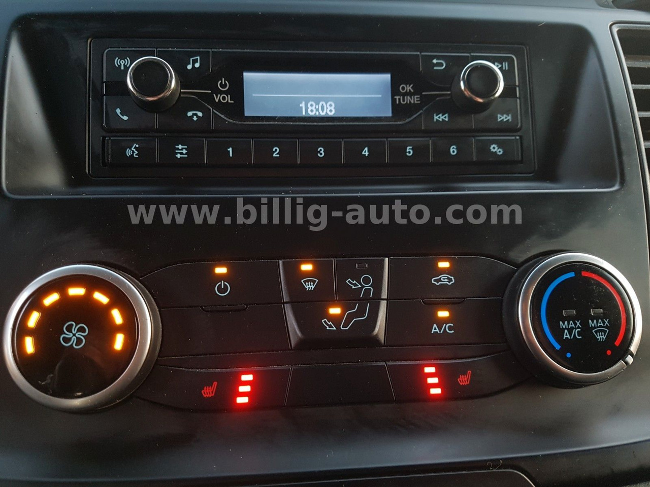 Kastenwagen Ford Transit Custom Klima Sitzhzg Bluetooth Multi 1Hd: das Bild 8