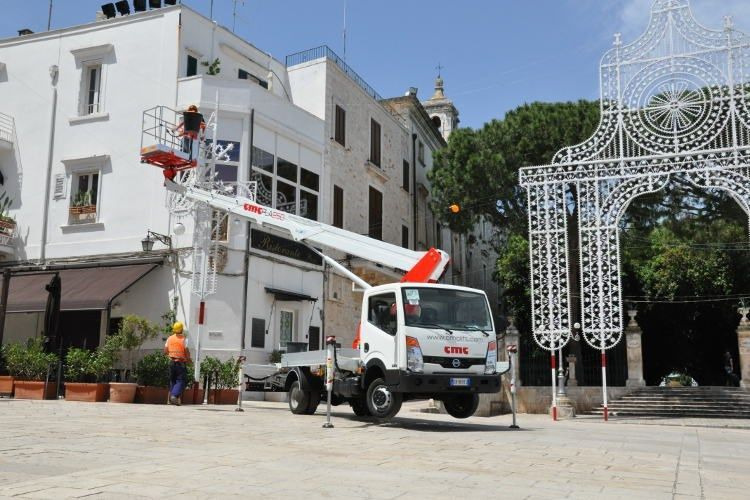 CmC PLA 250 Nowy podnośnik koszowy zamontowany na Nissan Cabstar - LKW mit Arbeitsbühne: das Bild 5 CmC PLA 250 Nowy podnośnik koszowy zamontowany na Nissan Cabstar - LKW mit Arbeitsbühne: das Bild 5