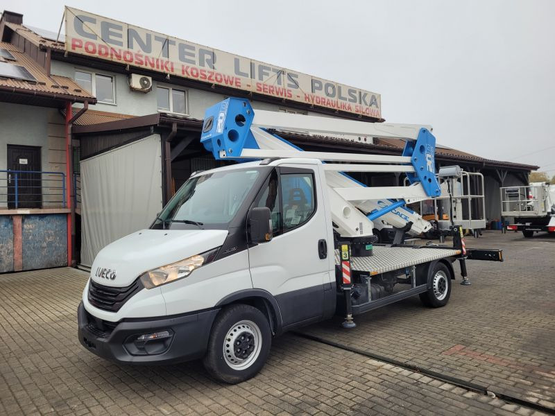 Iveco Daily 35S14 nowy podnośnik koszowy 20 m Socage ForSte 20D SPEED - LKW mit Arbeitsbühne: das Bild 1 Iveco Daily 35S14 nowy podnośnik koszowy 20 m Socage ForSte 20D SPEED - LKW mit Arbeitsbühne: das Bild 1
