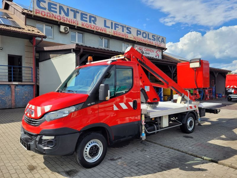 Iveco Iveco Daily 35S12 podnośnik koszowy 16 m GSR E169TR - LKW mit Arbeitsbühne: das Bild 1 Iveco Iveco Daily 35S12 podnośnik koszowy 16 m GSR E169TR - LKW mit Arbeitsbühne: das Bild 1