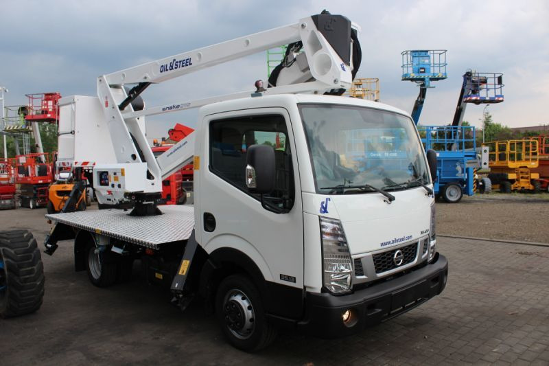 Oil&Steel Snake 2112 - 21 m zamontowany na podwoziu Nissan Cabstar NT400 - LKW mit Arbeitsbühne: das Bild 2 Oil&Steel Snake 2112 - 21 m zamontowany na podwoziu Nissan Cabstar NT400 - LKW mit Arbeitsbühne: das Bild 2