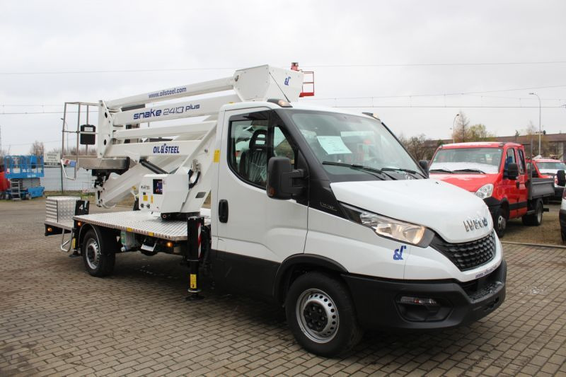 Oil&Steel Snake 2413 Plus 24 m zamontowany na Iveco 35S14H - LKW mit Arbeitsbühne: das Bild 2 Oil&Steel Snake 2413 Plus 24 m zamontowany na Iveco 35S14H - LKW mit Arbeitsbühne: das Bild 2