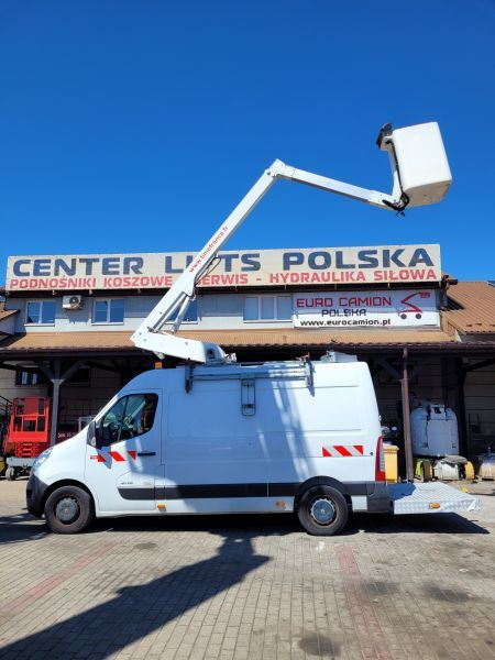 LKW mit Arbeitsbühne RENAULT Master podnośnik koszowy 12 m Time France ET 32 NE bucket truck boom lift: das Bild 7