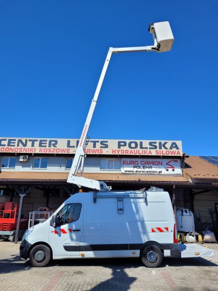 LKW mit Arbeitsbühne RENAULT Master podnośnik koszowy 12 m Time France ET 32 NE bucket truck boom lift: das Bild 8