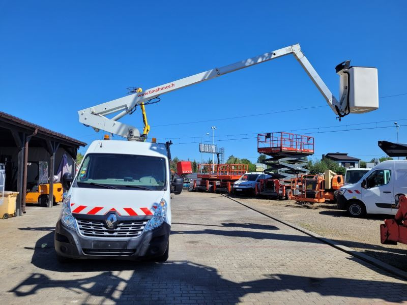 LKW mit Arbeitsbühne RENAULT Master podnośnik koszowy 12 m Time France ET 32 NE bucket truck boom lift: das Bild 9