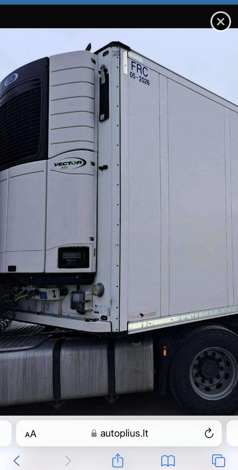 Schmitz Carrier Vector 2temp Double de - Kühlkoffer Auflieger: das Bild 1 Schmitz Carrier Vector 2temp Double de - Kühlkoffer Auflieger: das Bild 1