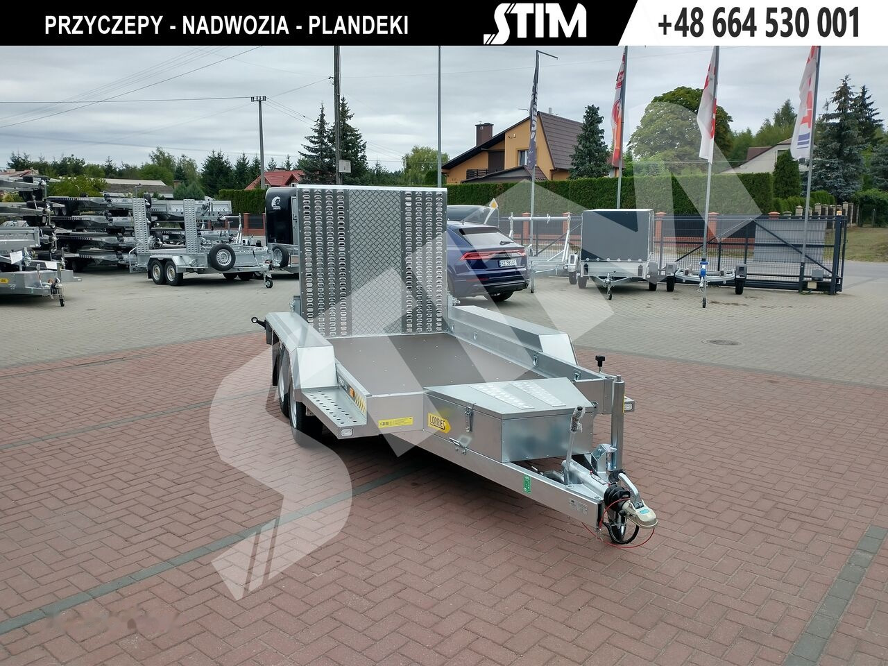 Lorries TPM27-3115 - Baumaschinenanhänger: das Bild 4 Lorries TPM27-3115 - Baumaschinenanhänger: das Bild 4
